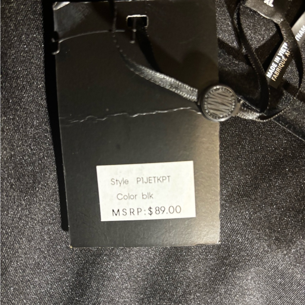 DKNY Women's Black Bomber Jacket - Picture 8 of 11